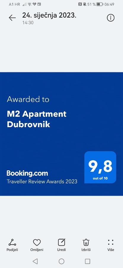 M2 Apartment Дубровник Екстериор снимка